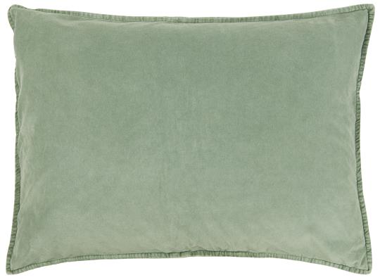 Cushion Cover Velvet Light Green